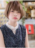 斜めバング前下がりマッシュボブショートc6北浦和20代30代40代