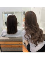 ハイエクステンション 京都駅前店(Hi-Extension) チョコレートベージュ▼miho107