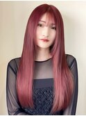 チェリーブラウン/ブリーチなし2回染め