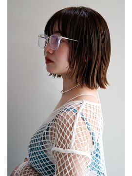 サロンドミルク 新百合ヶ丘店(salon de MiLK) 質感にこだわったbob 新百合ヶ丘