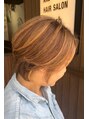 カフェアンドヘアサロン リバーブ(cafe&hair salon re:verb) #ハイライト#白髪ぼかし様々な年代に合わせてご提案します!