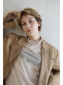 ◎layer short / design color / blond beige