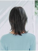 ミディアムウルフ/20代/30代/40代/50代/倉敷