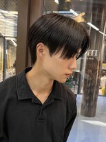 ニュアンスパーマ/フェザー/スパイキーショート/表参道/men's
