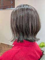 ウィスカーヘアー(whisker hair) 白髪ぼかしハイライト