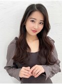 レイヤー フェミニンロング メルティーカラー 似合わせカット