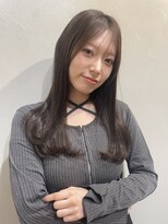 エテレ(etele)&nbsp;レイヤーカット×ベージュカラー