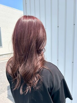 クロエ バイ ラヴィズム 新潟ビルボードプレイス2店(CLOE by LUVISM) 透明感ピンクブラウン