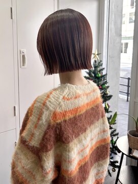 ロメオ 京橋(ROMEO) ミニボブ＋イルミナカラー