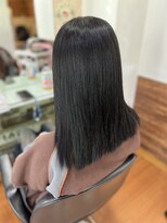 アークスヘアー&nbsp;髪質改善カラーハイライトグレージュ白髪染め30代40代50代