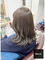 メリア(MELIA)&nbsp;アッシュブラウン#浦和#美容院#南浦和#縮毛矯正#髪質改善#艶髪