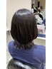限定クーポン 似合わせカット+髪質改善トリートメント¥7380【千里山】