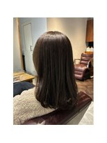 ヘアーナセル(HAIR NACER)&nbsp;セミロング/オリーブカラー/10代/20代/30代/40代