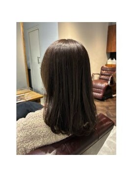 ヘアーナセル(HAIR NACER) セミロング/オリーブカラー/10代/20代/30代/40代