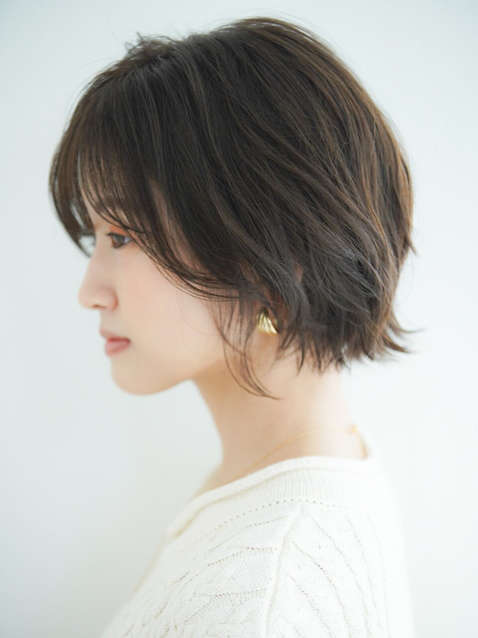 ★白髪キレイ★オーガニック艶グレイカラー+カット￥7150-朝霞店-