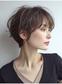 白髪ぼかし脱白髪染め似合わせカット40代50代60代