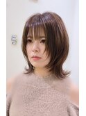 ミディアムレイヤーカット