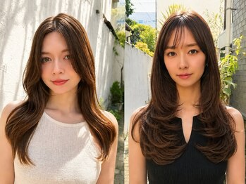 マスカリ(muscali)の写真/自然な動きが出るよう毛流れを大切に◎お悩みに合わせて似合うスタイルをご提案します!#原宿#表参道