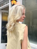 バロックトーキョー(BAROQUE TOKYO)&nbsp;外国人風ハイライト/バレイヤージュカラー【表参道原宿美容室】