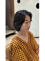 キューズ(CUES) ボブパーマ