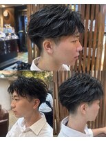 バグスドゥア(Bagus dua)&nbsp;フェザーショート9.25ニュアンスパーマ