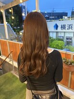 ロータスヘアーデザイン(Lotus Hair Design)&nbsp;【lotus下枝】ブリーチなし/9トーン/マロンベージュ