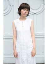 マウロア(MAULOA) 【MAULOA】マッシュウルフ 小顔ミディ 外ハネ 斜めバング