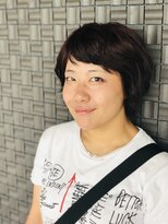 ルシード スタイル レクラ 栄生店(L'UCIDO STYLE L'eclat) くせ毛をいかしたマッシュショート