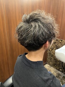 ヒロギンザ 御徒町店(HIRO GINZA) マッシュ×パーマ