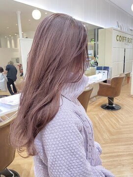 コワファースト  させぼ五番街店(COIFF1RST) 大人ピンクベージュカラー♪
