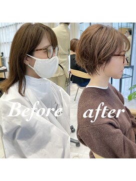 ビューオオサカ(VIEW OSAKA) イメチェン！春夏ショートにイヤリングカラー！