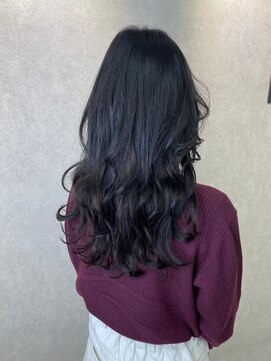 レヴェリー(REVERIE) #プルエクステ#グラデーション#グレージュ#暗めカラー