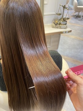 アンド ラ ブランシュ(&.La Blanche) 髪質改善/ラベンダーアッシュ/髪質改善/ヘッドスパ/縮毛矯正