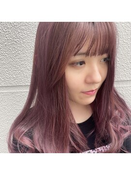 エストアール フクオカ 福岡博多店(est-r. Fukuoka) ハイライト/ラベンダーカラー/ピンクカラー