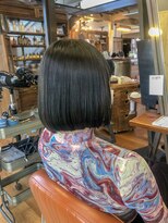 ナゴンスタイル(NAGON STYLE)&nbsp;ミニボブ×ダークトーン