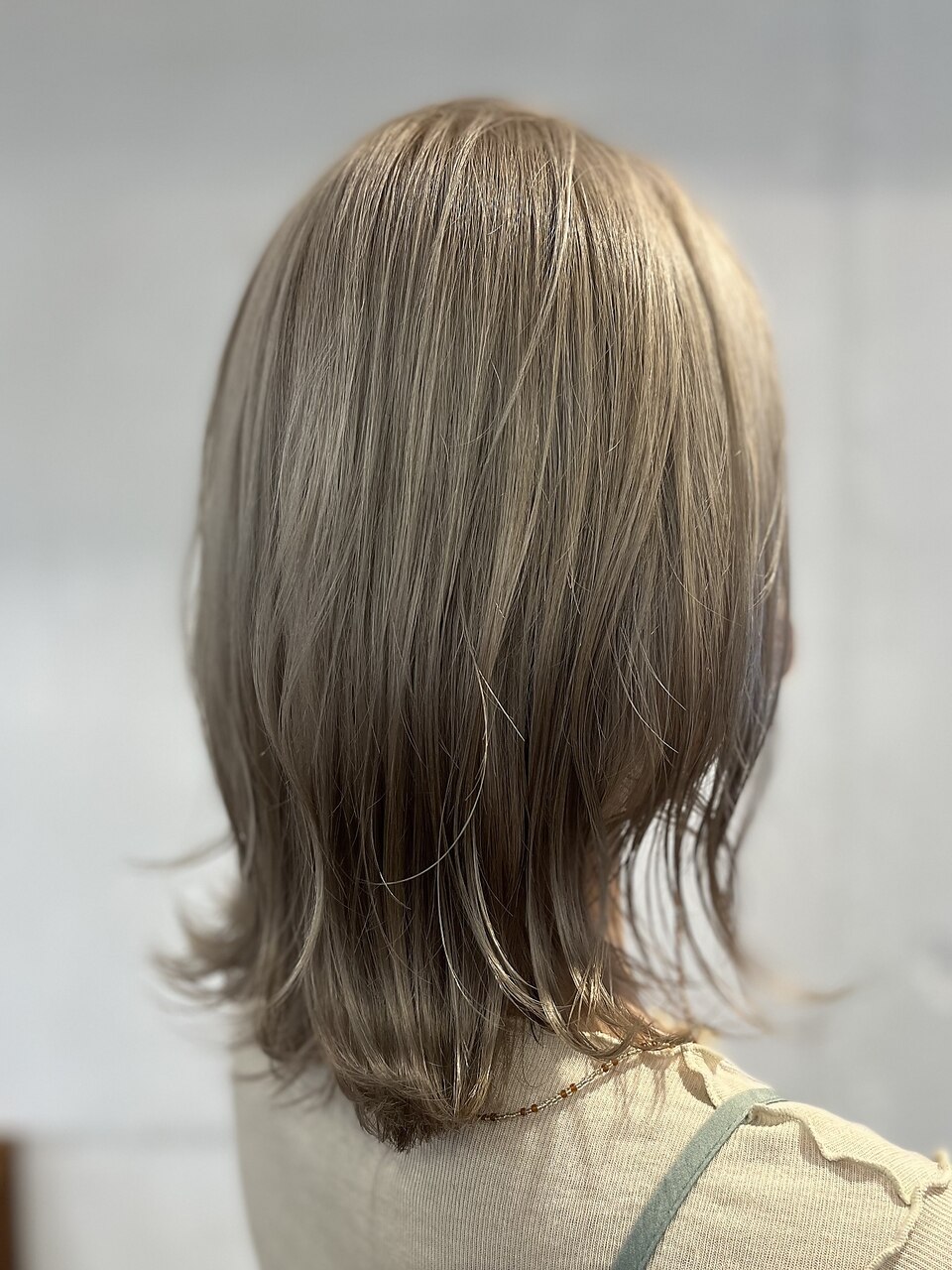 ロ　ベージュ　高級感　フレンチ　ヘアagqa641 アーモンドラテベージュ♡ * 明るめの人気のカラー✨ 可愛いです
