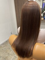 アフロディアンブランシュ(AphrodiaN branche)&nbsp;20代30代40代 Adメテオストレート[アースカラー/カーキベージュ]