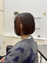 アンドバイモードケイズ (and by MODE K's)&nbsp;ミニボブ/インナーカラー/アンブレラカラー