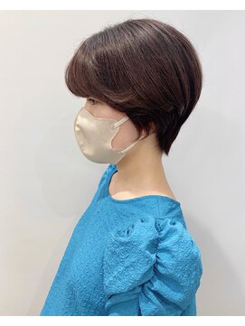 モリオフロムロンドン 松戸店(Morio from London) 【松戸　石山】大人くびれショートボブ　地毛風カラー