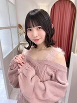 ランド 原宿表参道(LAND)&nbsp;ヘルシースタイル/ふんわりカール/前髪カット/髪質改善/