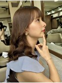 #コテ巻き風パーマ #パーマロング#韓国風パーマ