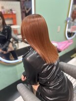 ルフレ 新宿本店1st(Reflet)&nbsp;オレンジカラー/髪質改善
