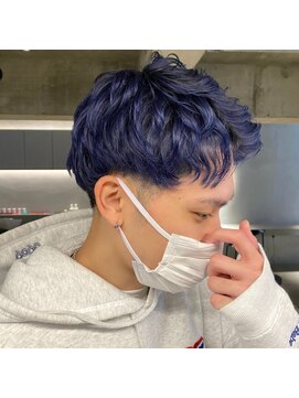 リール(rire) 【rireリール(大須)】ブルーヘア