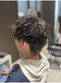 波巻きスパイラルパーマ