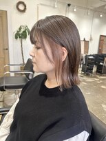 ヴィップルーム(viproom) 切りっぱなしボブ/エアリーロング/美髪/ピンクブラウン