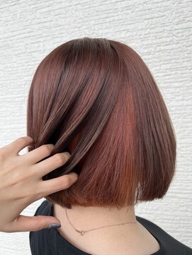 ヘアーサロン ナナン(Hair Salon nanan) レッド×インナーカラー