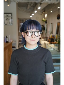 メグリ(meguri) アイスブルーボブ