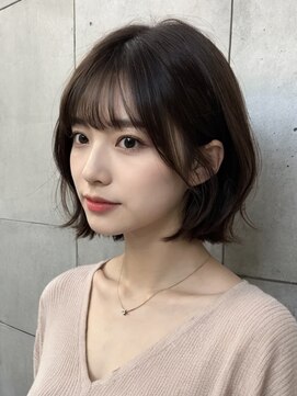 ケンジ 洋光台(KENJE) 大人外ハネショートボブ/2wayバング【スタイリスト桂口】