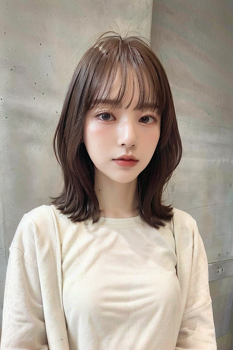 姫カット/カール/シアーカラー/セミディ/【大井町】