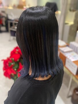 ドレス(Dress) デザインカラーブルーグレージュ